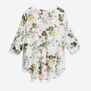 Spring V Neck Blouse